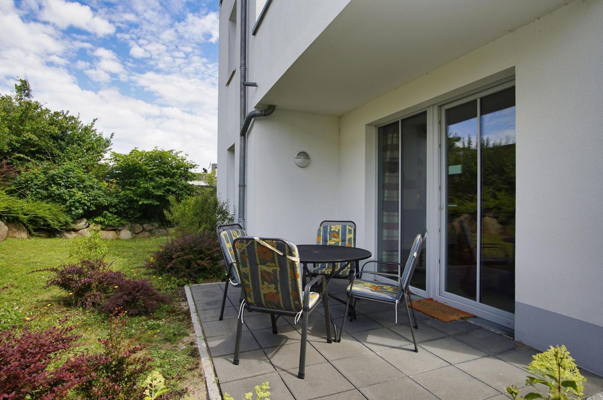 Terrasse, Gratis Nutzung Vom Ahoi Erlebnisbad Und Sauna In Sellin - Villa Antje Fewo 04 Герен Екстер'єр фото